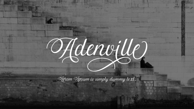 Adenville Font