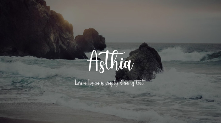 Asthia Font