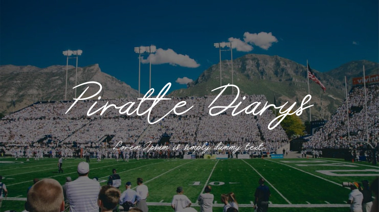 Piratte Diarys Font