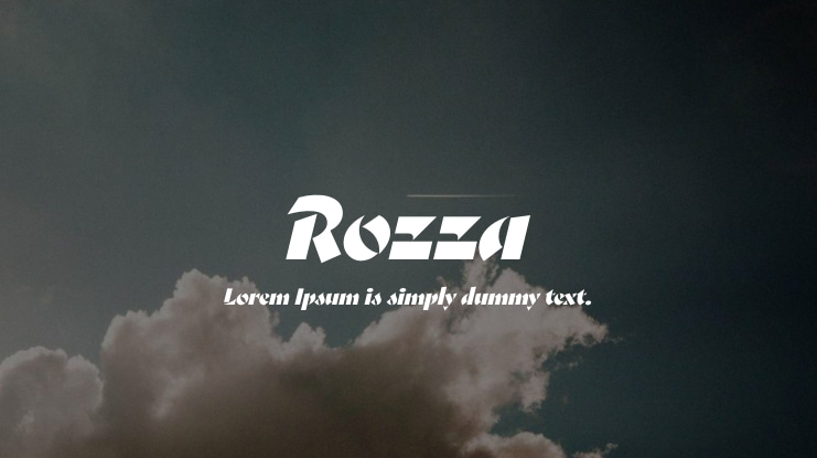 Rozza Font