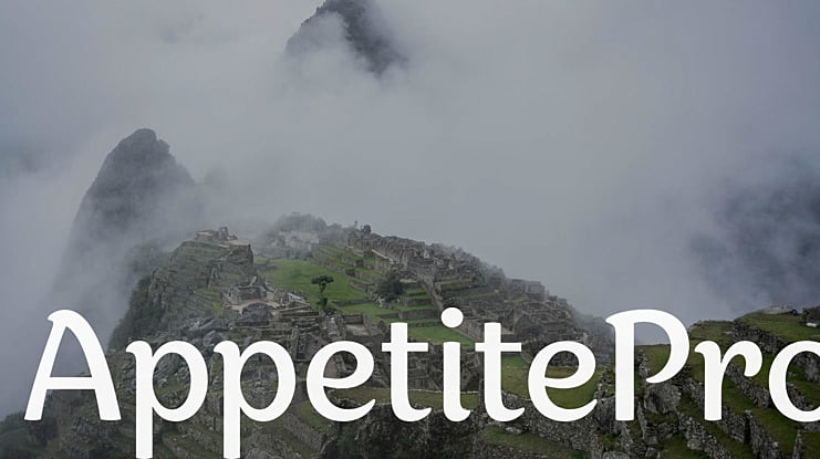 AppetitePro Font Family