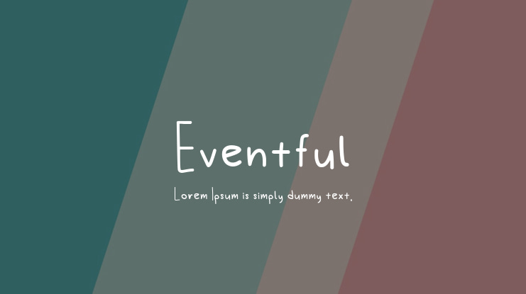 Eventful Font