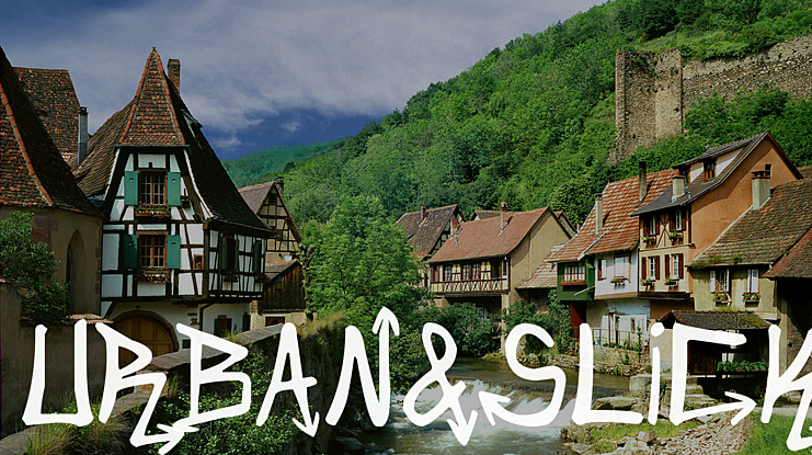 Urban&Slick Font