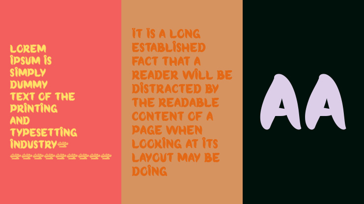 BirthdayBagelDisplay Font