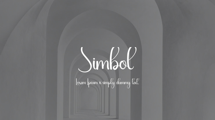 Simbol Font