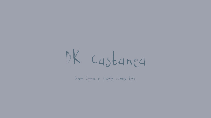 DK Castanea Font