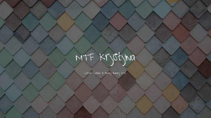 MTF Krystyna Font