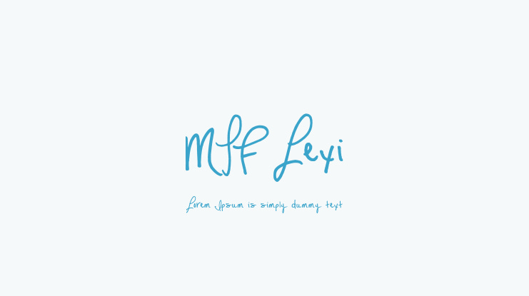 MTF Lexi Font