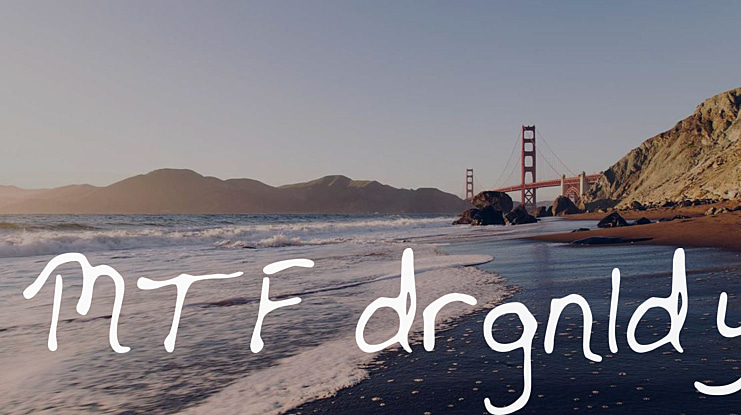 MTF drgnldy Font