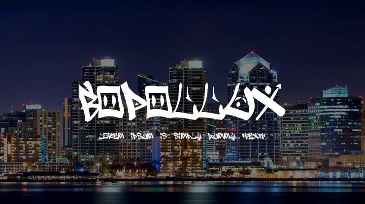 BoPollux Font Family