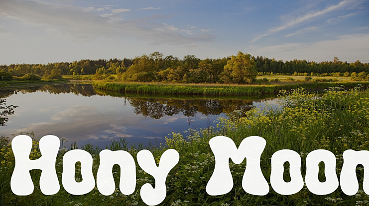 Hony Moon Font
