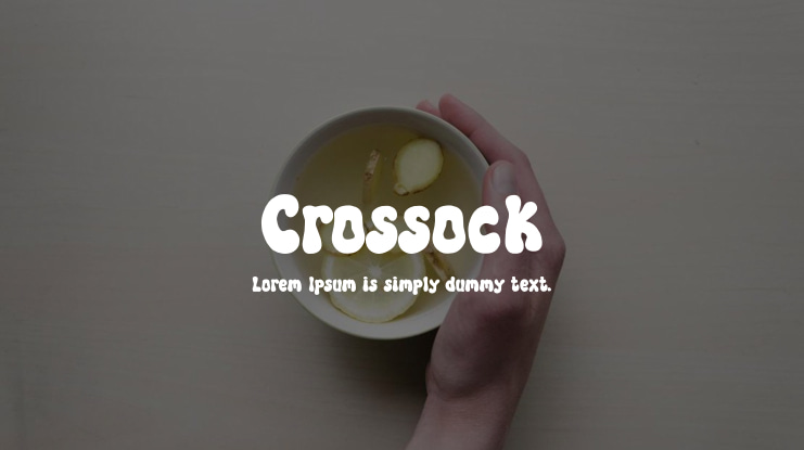 Crossock Font