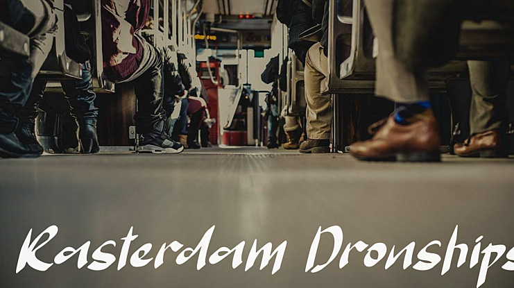 Rasterdam Dronships Font Family