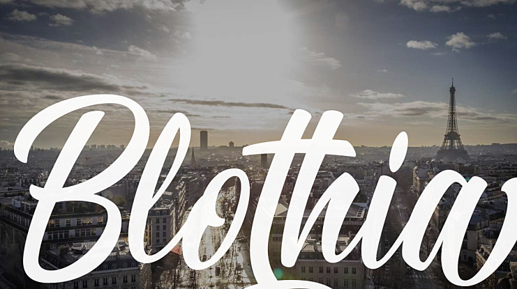 Blothia Font