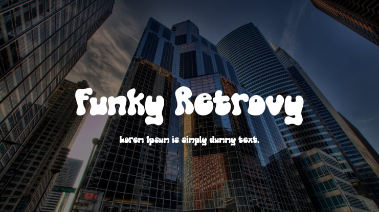Funky Retrovy Font