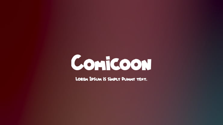 Comicoon Font