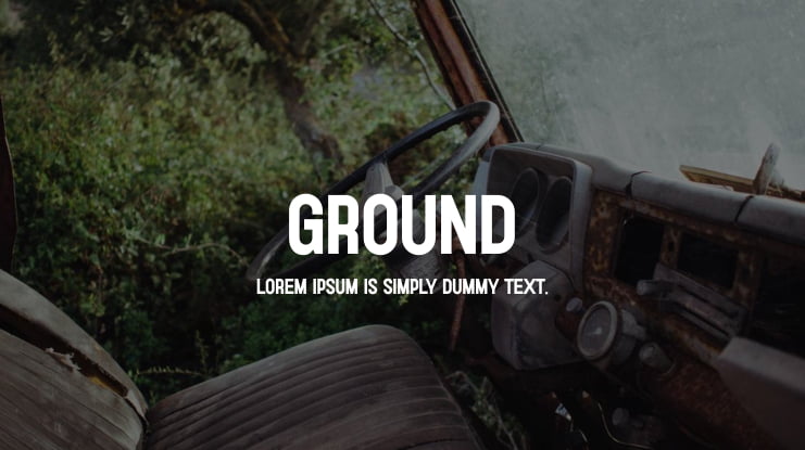 Ground Font