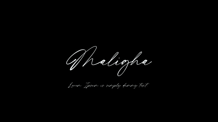Maligha Font