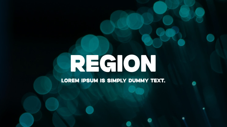Region Font
