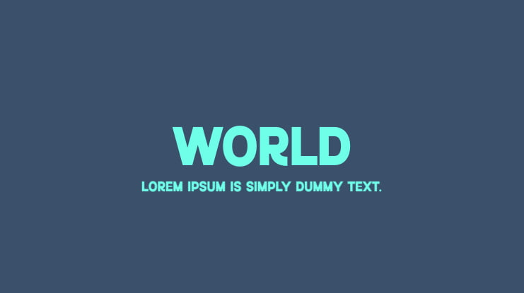 World Font
