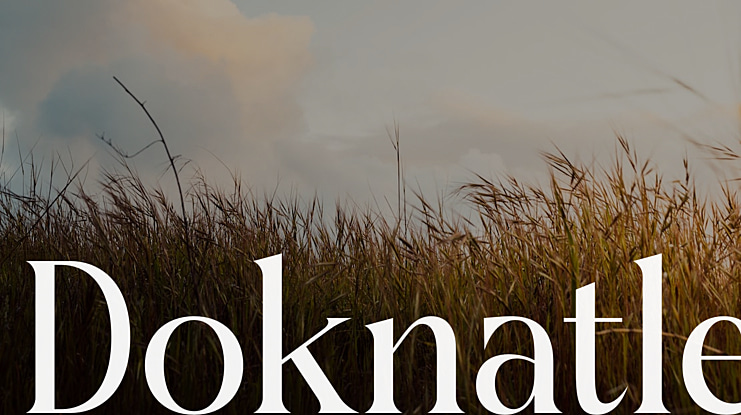 Doknatle Font