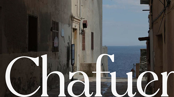 Chafuer Font