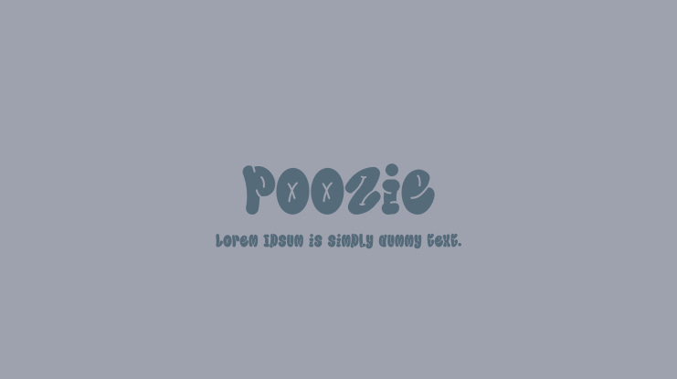 Poozie Font