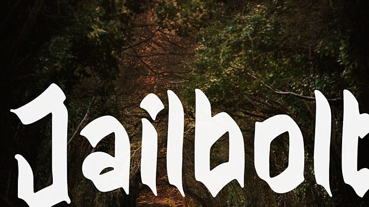 Jailbolt Font Family
