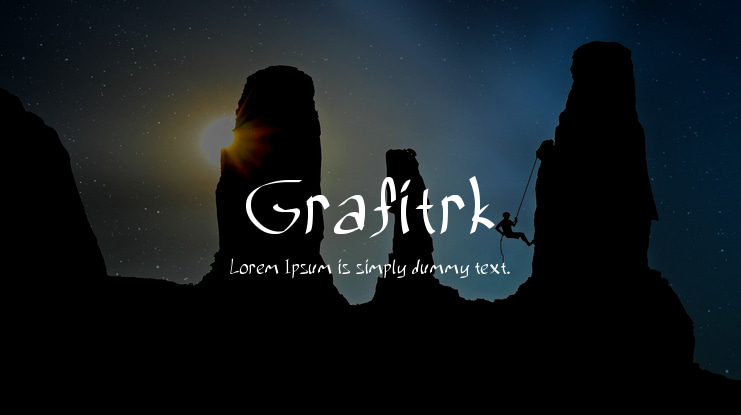 Grafitrk Font