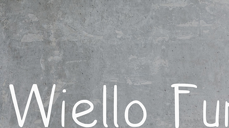 Wiello Fun Font