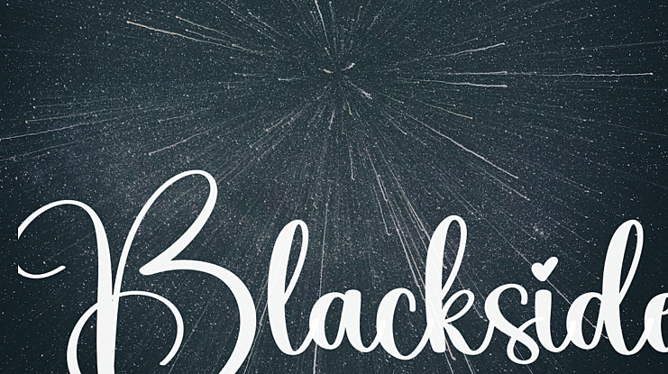 Blackside Font
