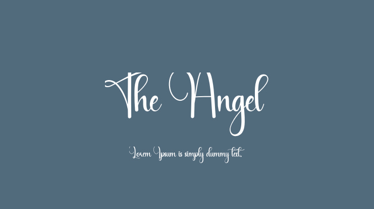 The Angel Font