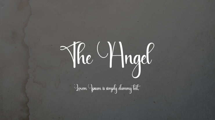 The Angel Font