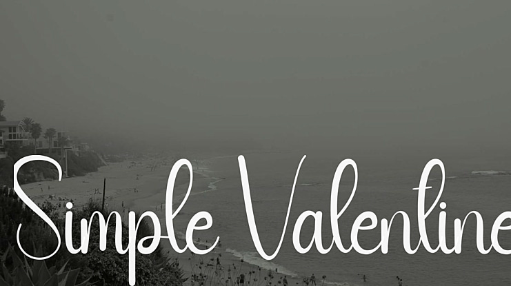 Simple Valentine Font