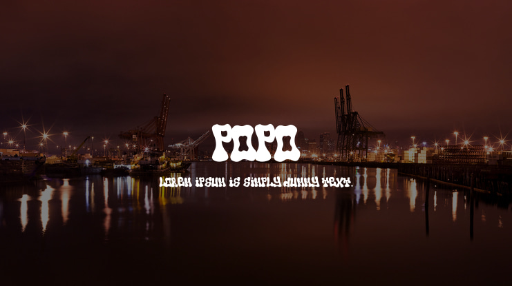 Popo Font