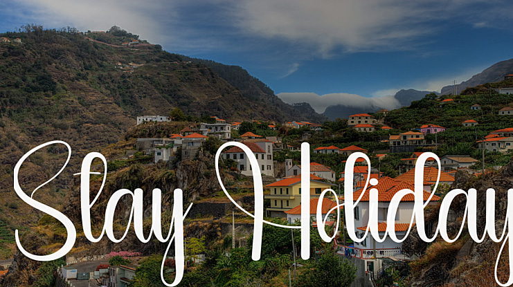 Stay Holiday Font