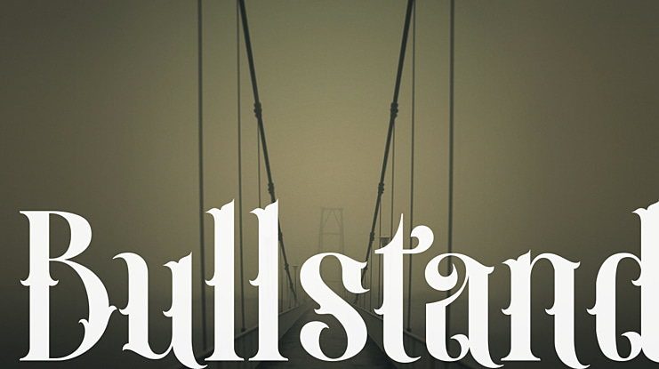 Bullstand Font