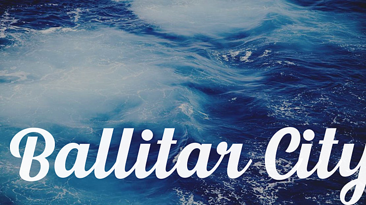 Ballitar City Font