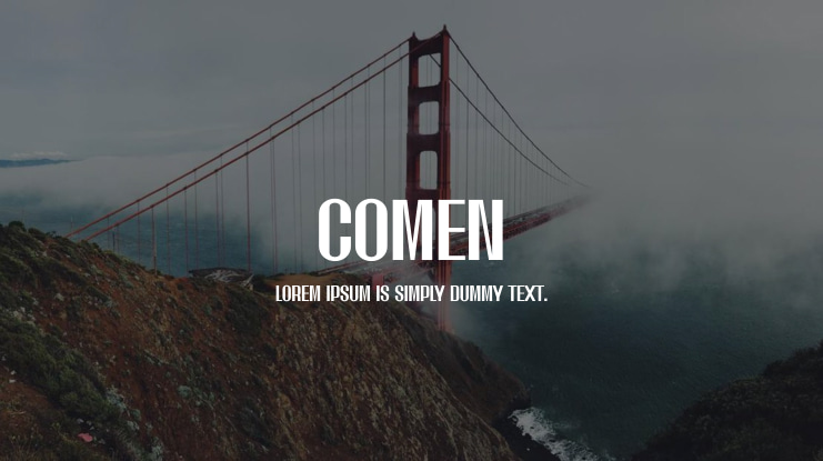Comen Font