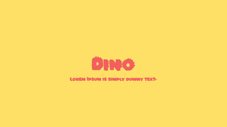 Dino Font