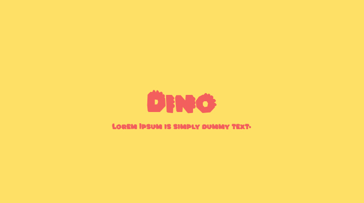 Dino Font