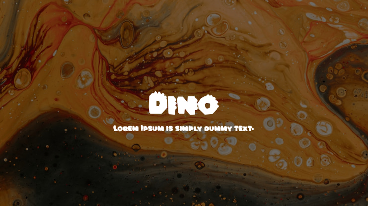 Dino Font
