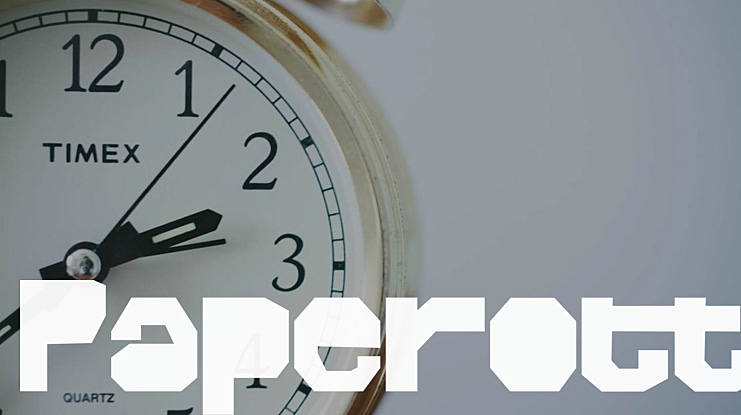 Paperott Font