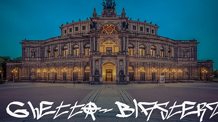 Ghetto-blasterz Font