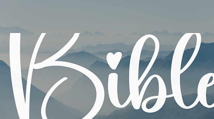 Bible Font