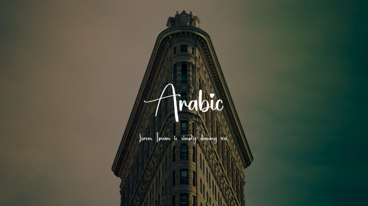 Arabic Font