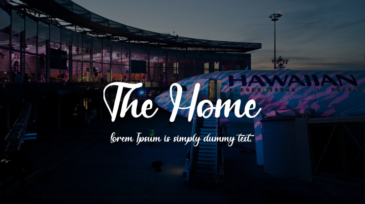 The Home Font