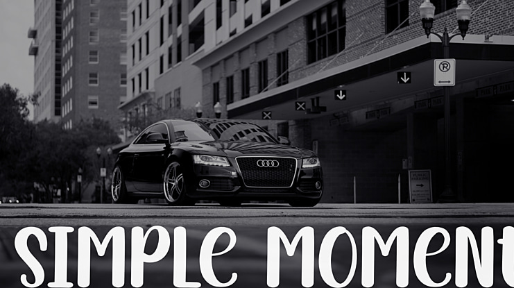 Simple Moment Font