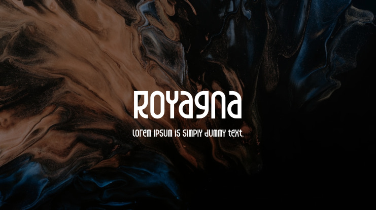 Royagna Font Family