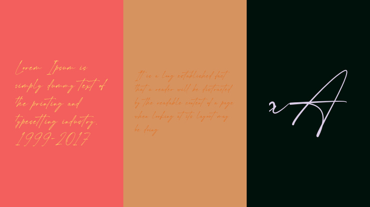 Renatha Signature Font